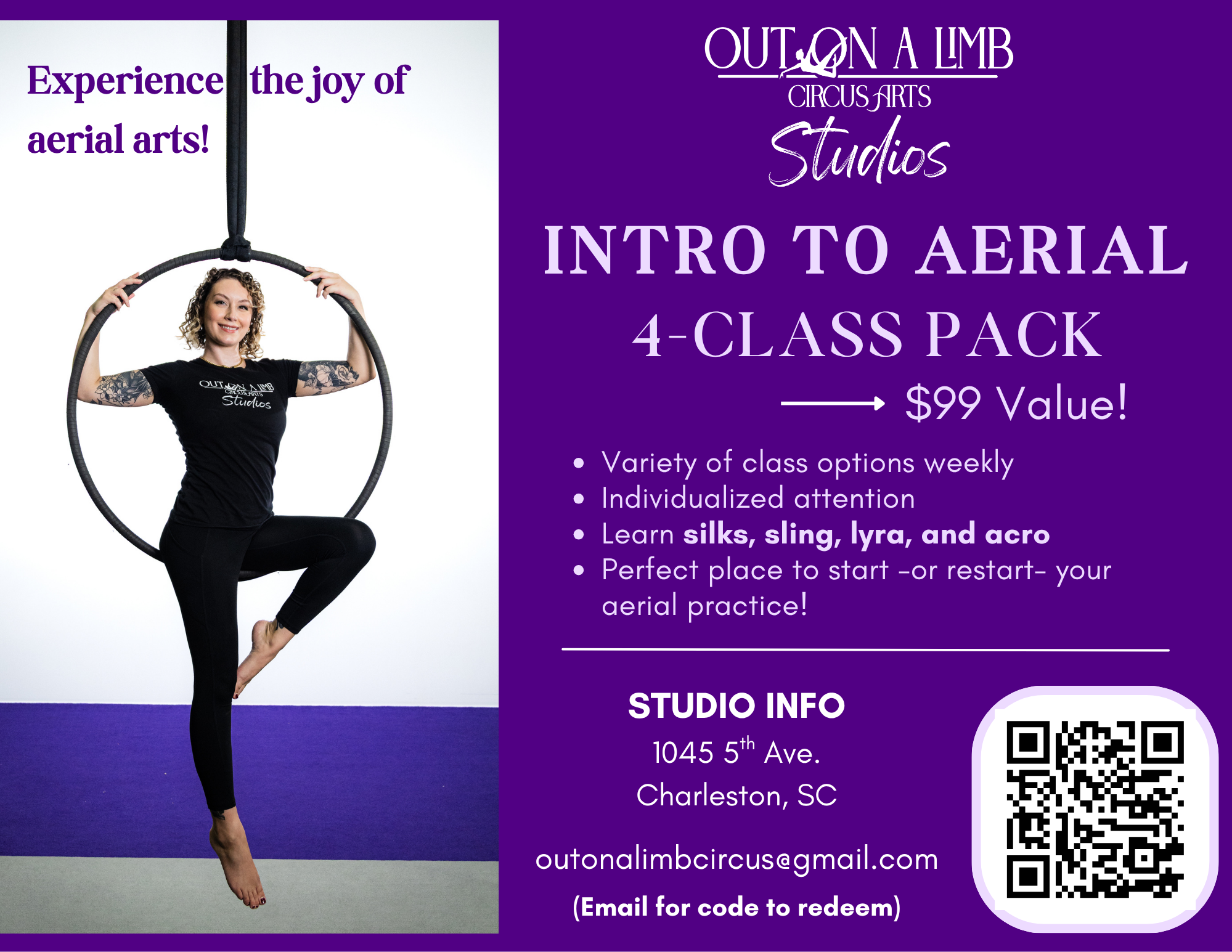Out on a Limb Circus Arts Studios