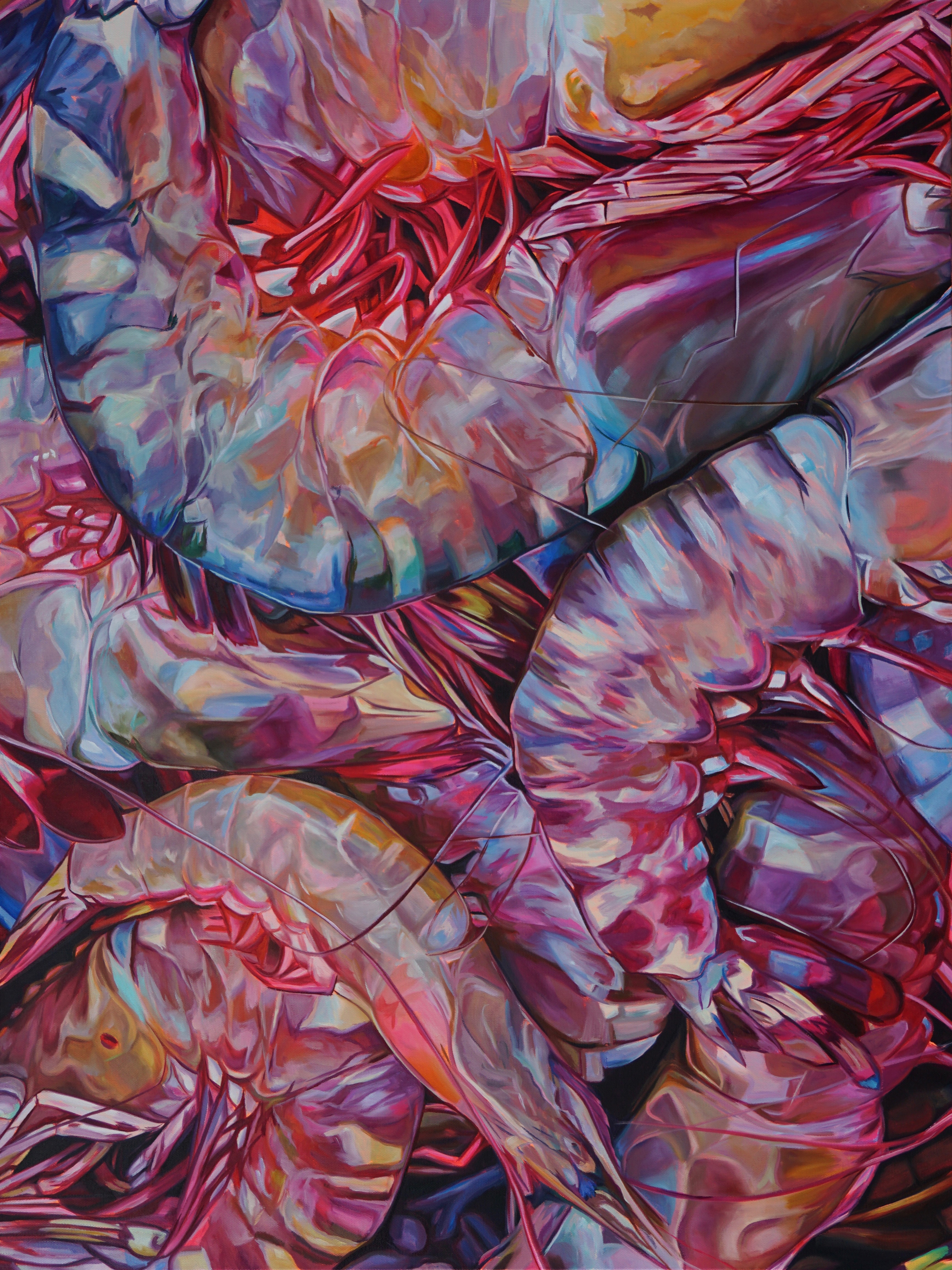 Hayden Wilson Art - 24x36 wired print on canvas from original